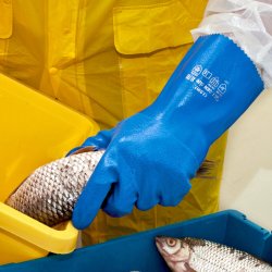 Vinyl/PVC kemikalium handskar
