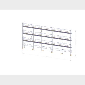 Fasadu rammustillass pakki 116 m