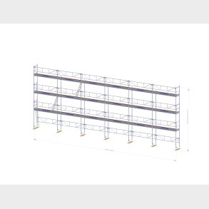 Fasadu rammustillass pakki 138 m