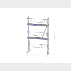 Fasadu rammustillass pakki 21 m