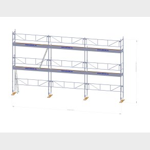 Fasadu rammustillass pakki 50 m