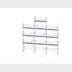 Fasadu rammustillass pakki 75 m