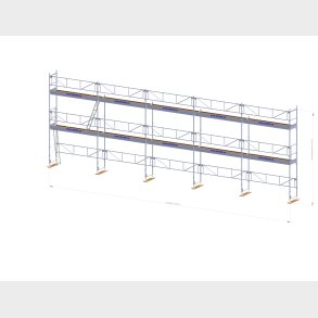 Fasadu rammustillass pakki 85 m