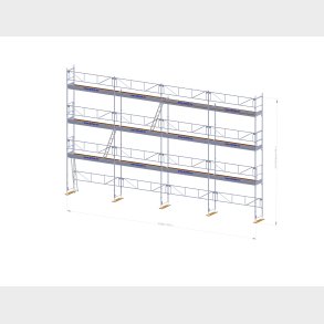 Fasadu rammustillass pakki 92 m