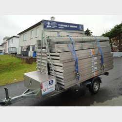 Vifestisvognur Tredal T-13-Stillass